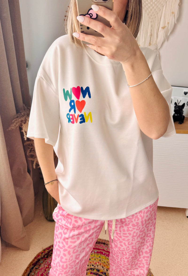 T-shirt NOW OR NEVER ❤️