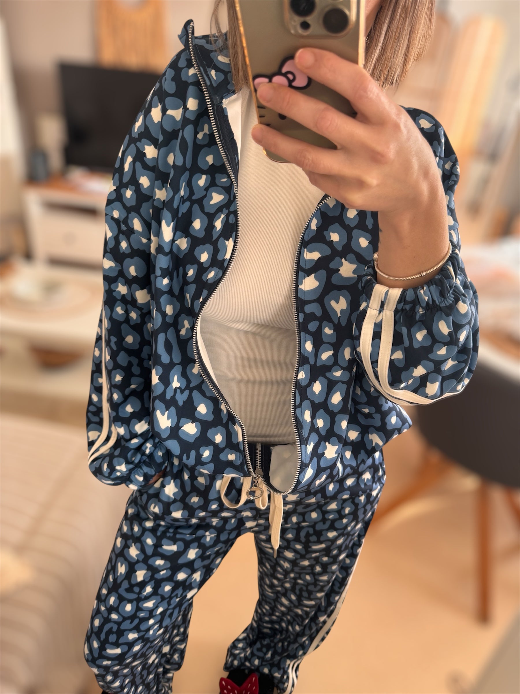 Ensemble imprimé léopard