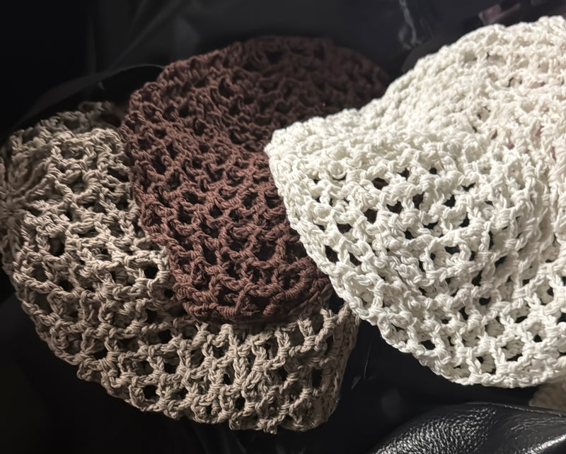 Bonnet en crochet BOHÈME