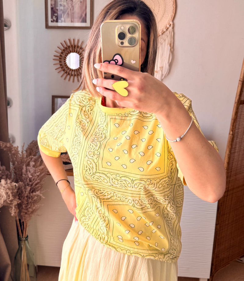 T-shirt imprimé BANDANA