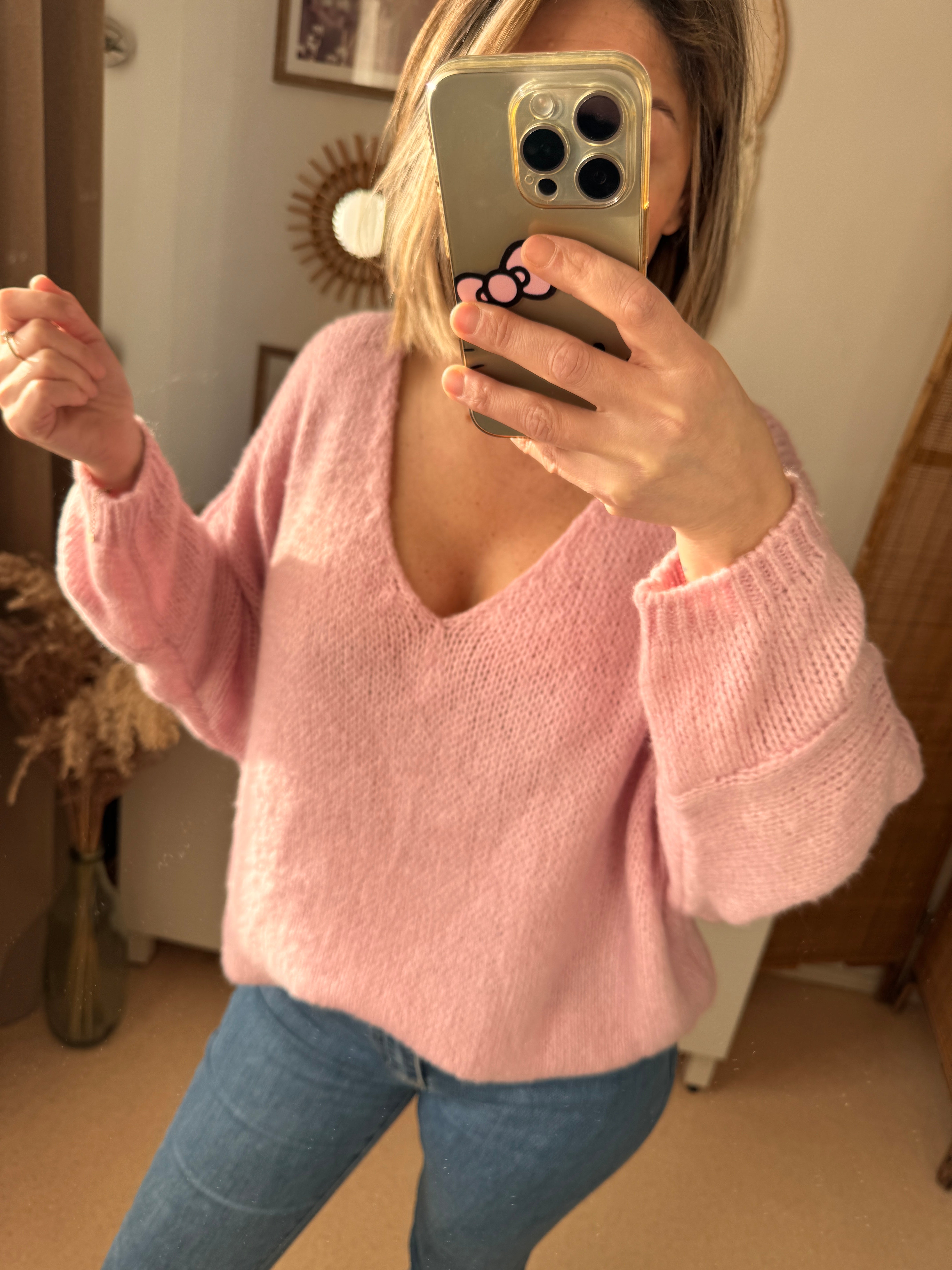 Pull en maille over size LOU