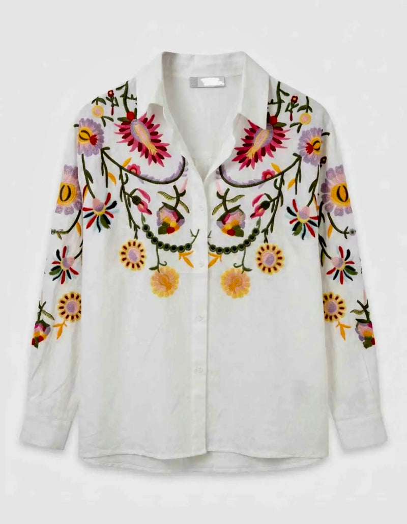 Chemise brodĂ© CLARA đ