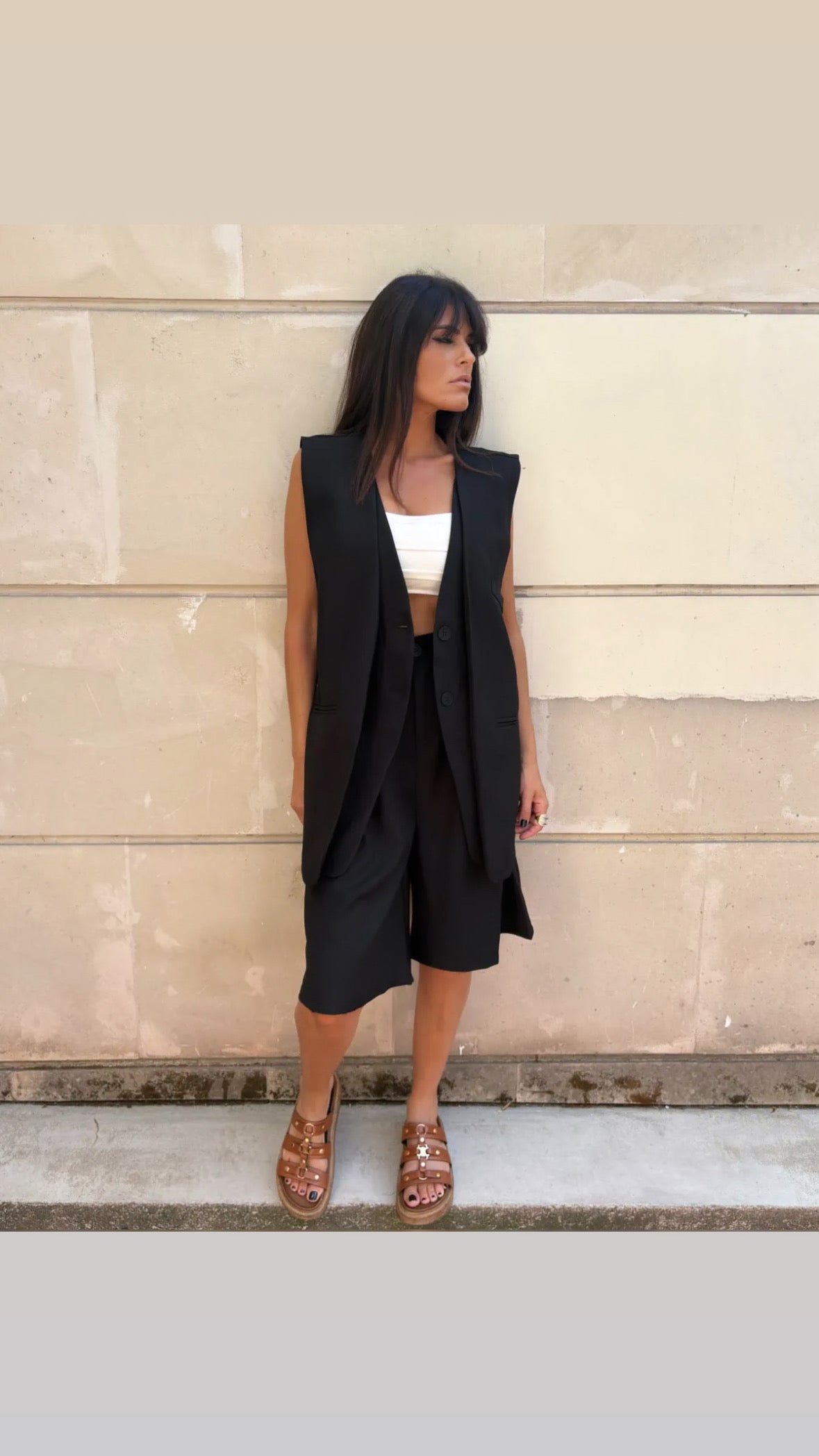 Blazer sans manches KARY