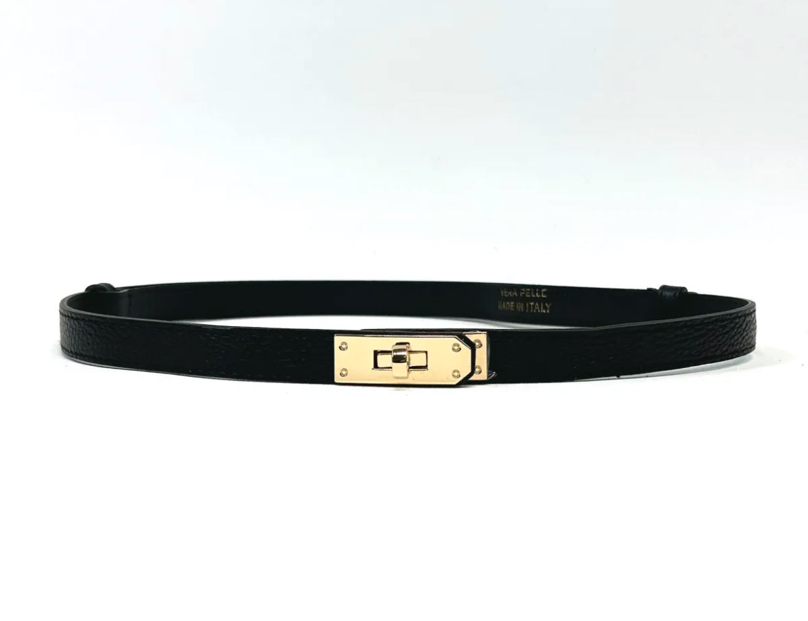 Ceinture ajustable en cuir