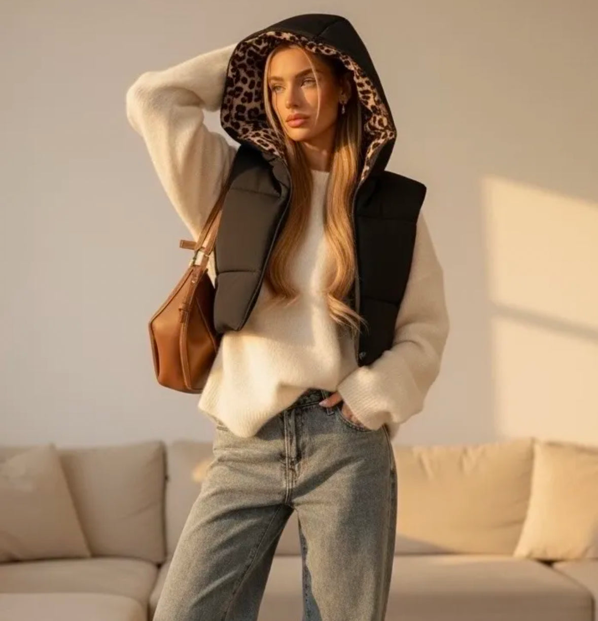 Capuche réversible LÉO