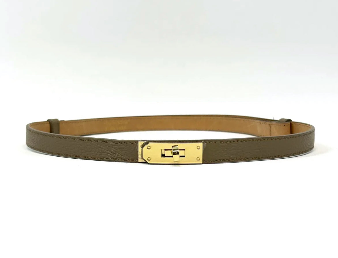 Ceinture ajustable en cuir