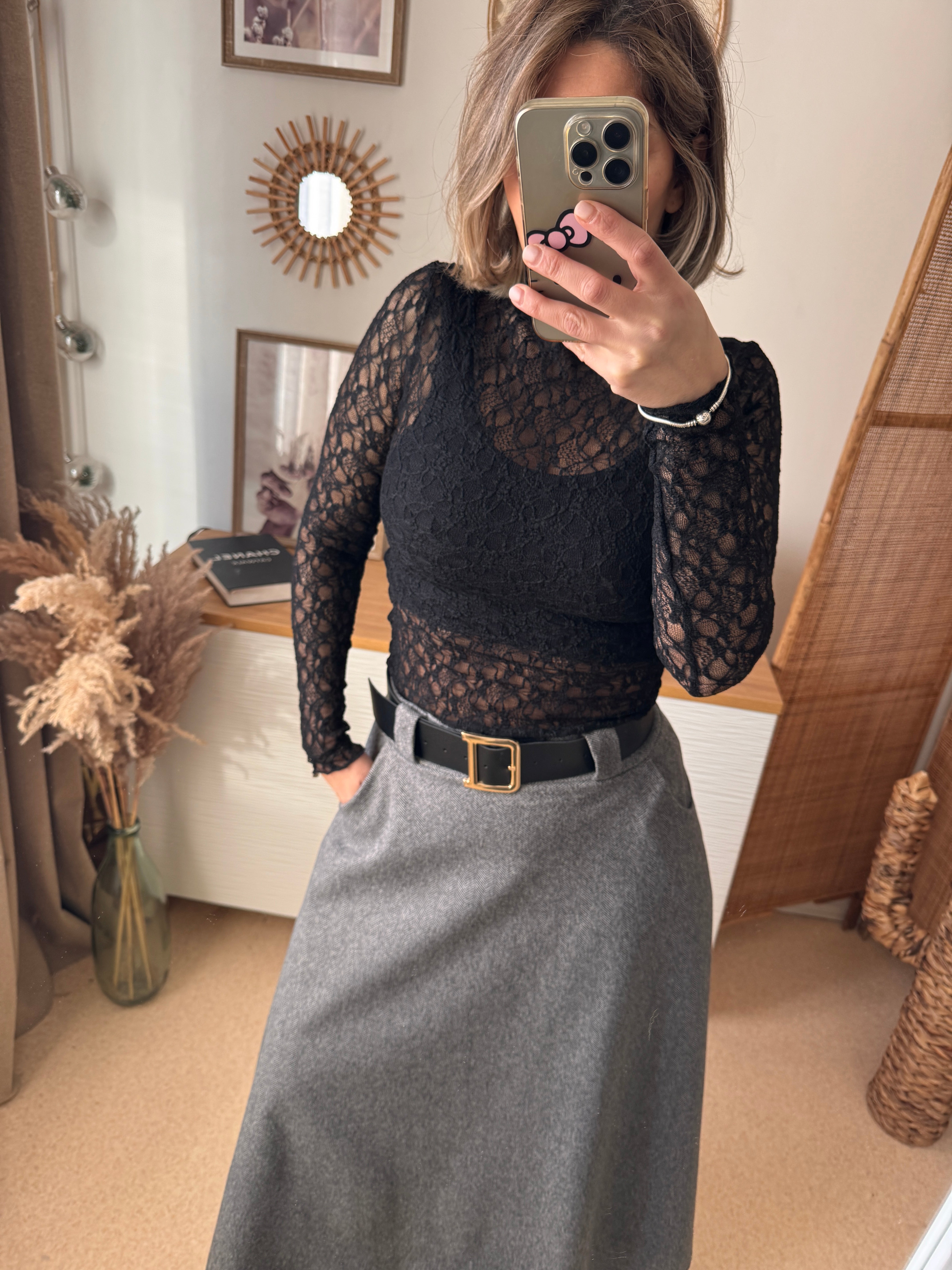 Top en dentelle LORIE