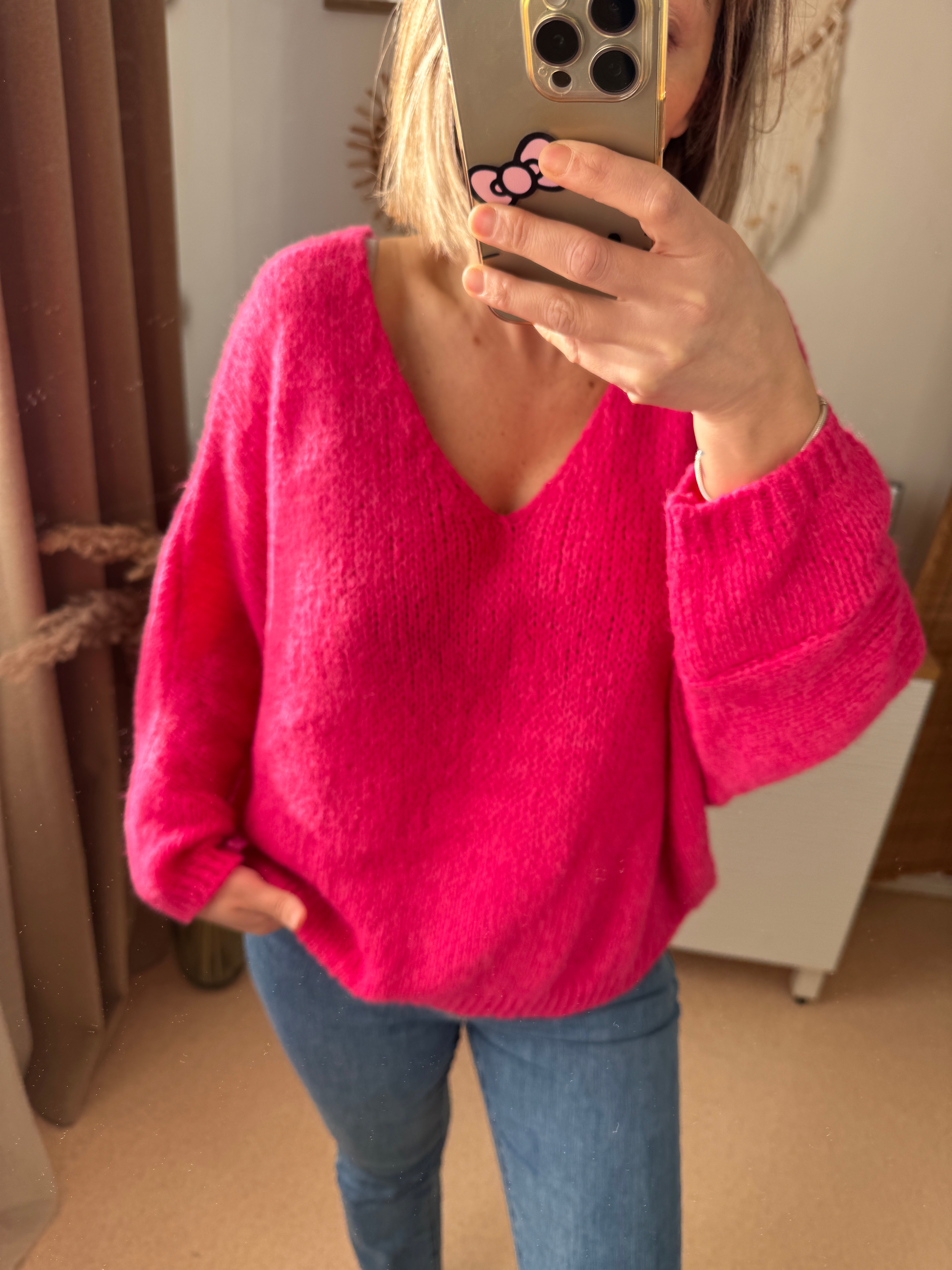 Pull en maille over size LOU