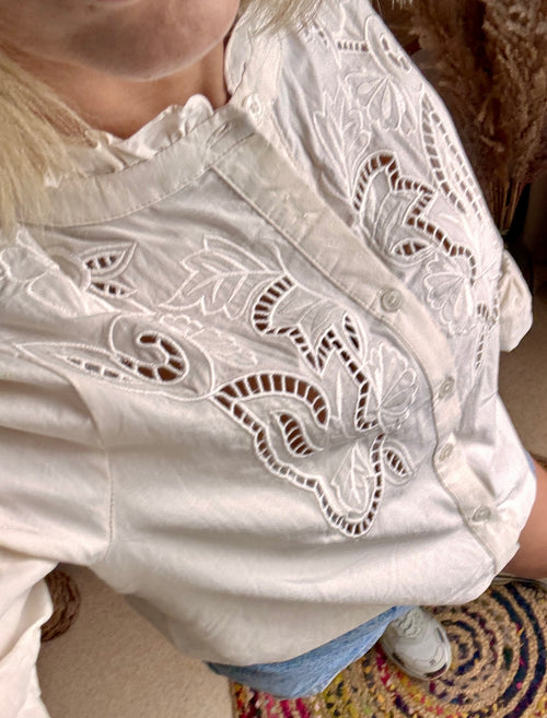 Chemise ajouré TARA