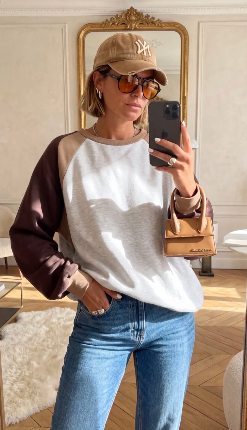 Sweat tricolore BARY