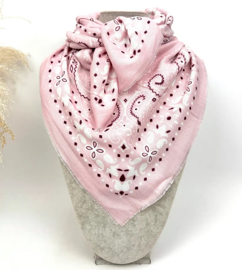 Écharpe carré BANDANA KYLIE 🖤