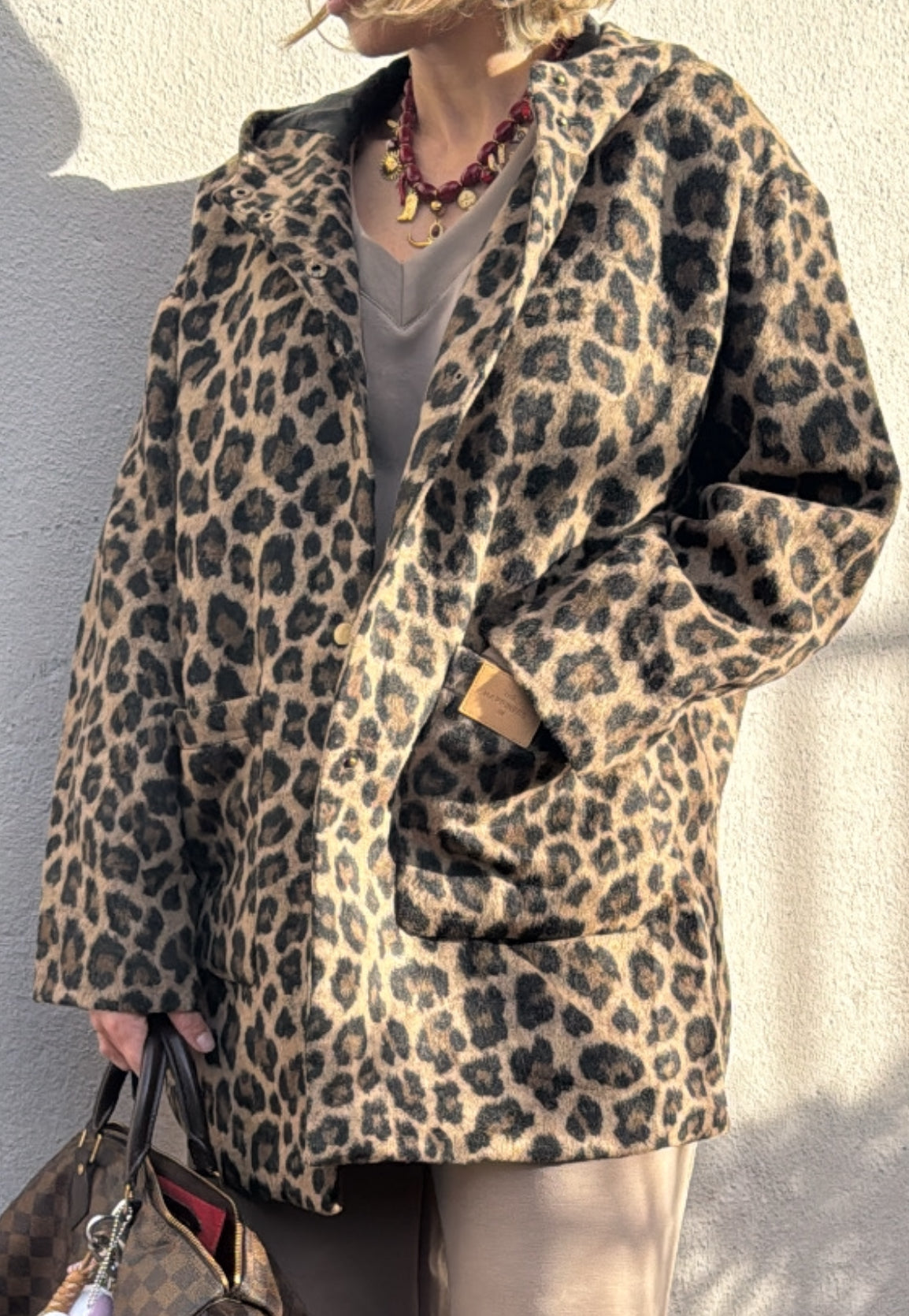 Veste imprimé LÉOPARD