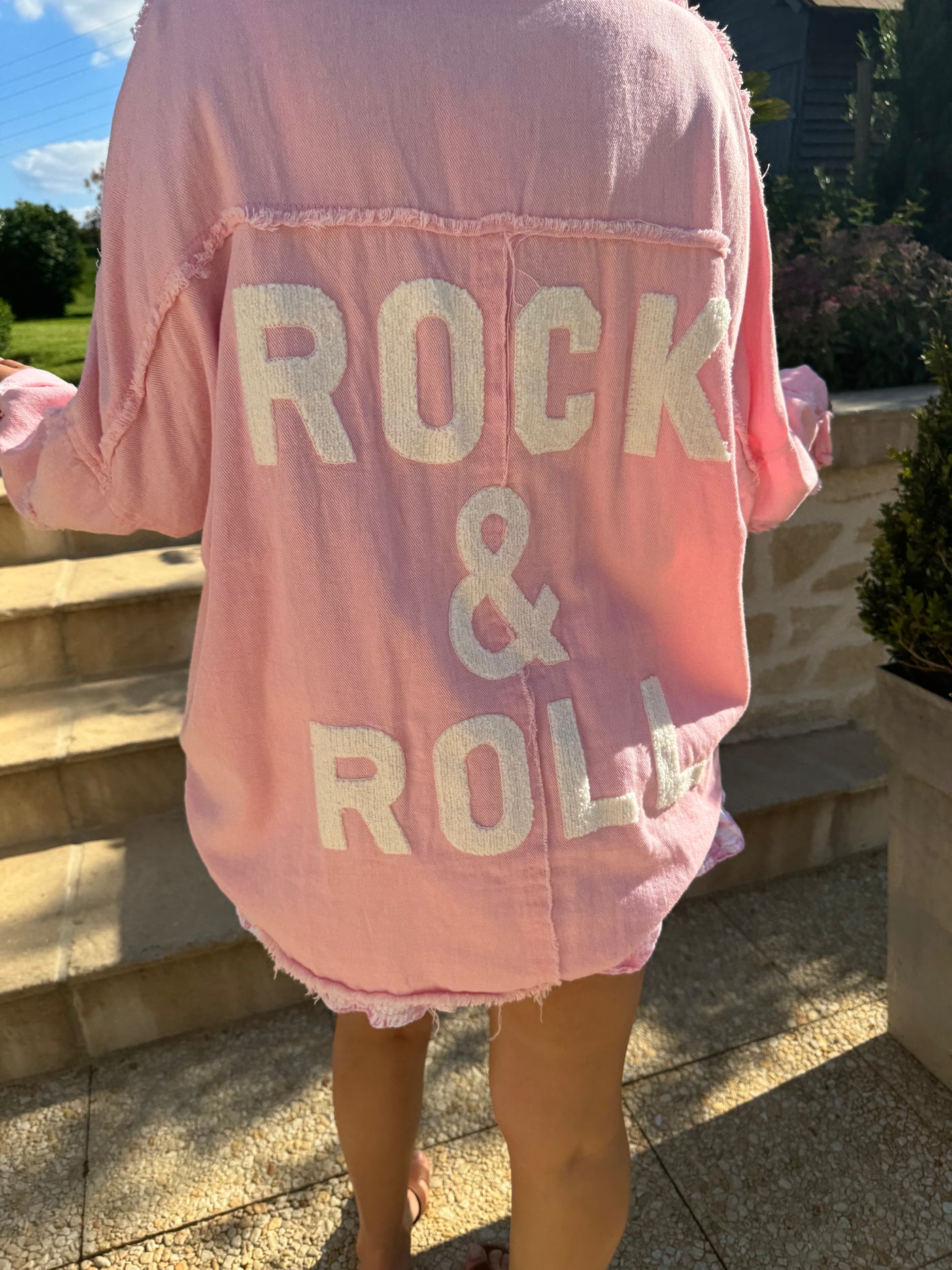 Veste chemise over size ROCK & ROLL